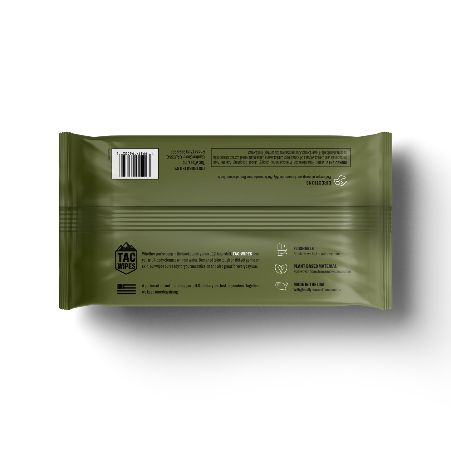 Trail Pack Bundle - 3 X 30 Count (90 Wipes)